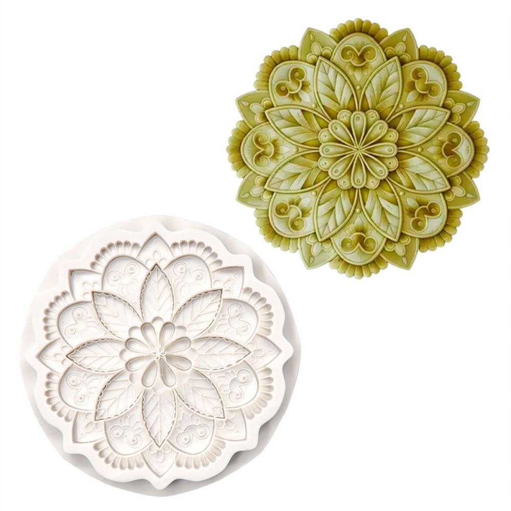 แม่พิมพ์ซิลิโคนลายดอกไม้ทรงกลม - Silicone Epoxy Resin Molds Set บทวิจารณ์และราคา