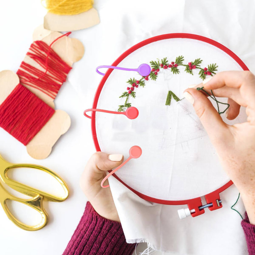 10 ชิ้น คลิปผ้าแม่เหล็ก สำหรับ - Cotton Embroidery Thread Skeins บทวิจารณ์และราคา