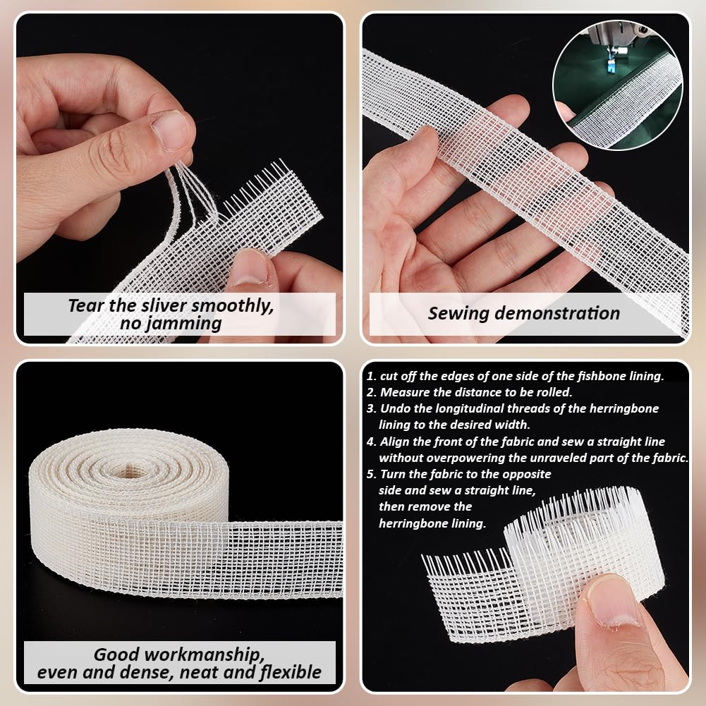 ผ้าซับในลายก้างปลา โพลีเอสเตอร - Sewing บทวิจารณ์และราคา