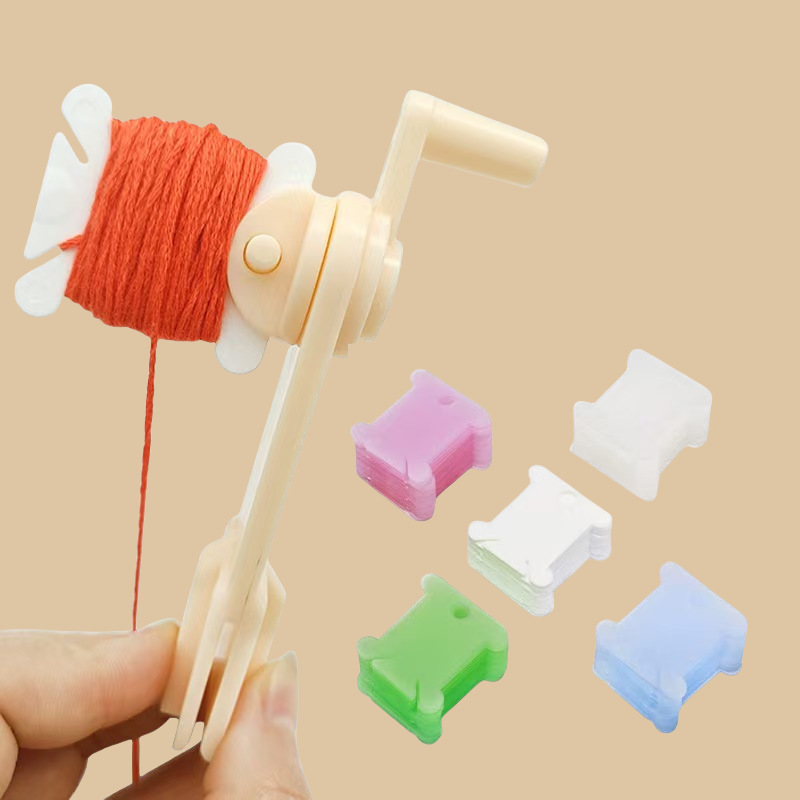 1 ชุด หลอดด้ายปัก ที่เก็บอุปกร - Cotton Embroidery Thread Skeins บทวิจารณ์และราคา