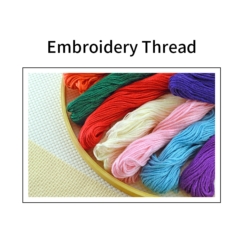 Joy Sunday ชุดเย็บปักถักร้อยเย - Cotton Embroidery Thread Skeins บทวิจารณ์และราคา