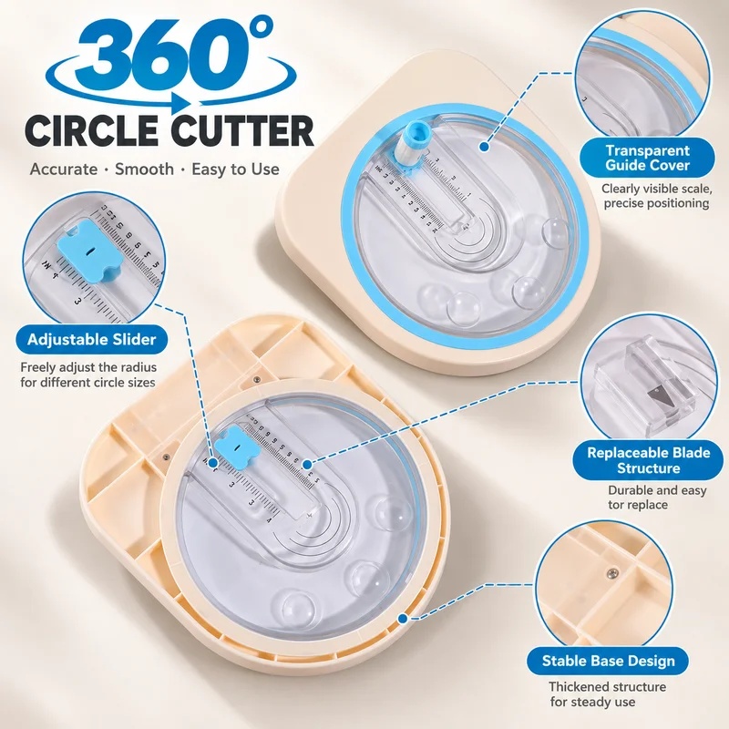 360 °   เครื่องตัดกระดาษแบบหมุ - Scrapbooking บทวิจารณ์และราคา