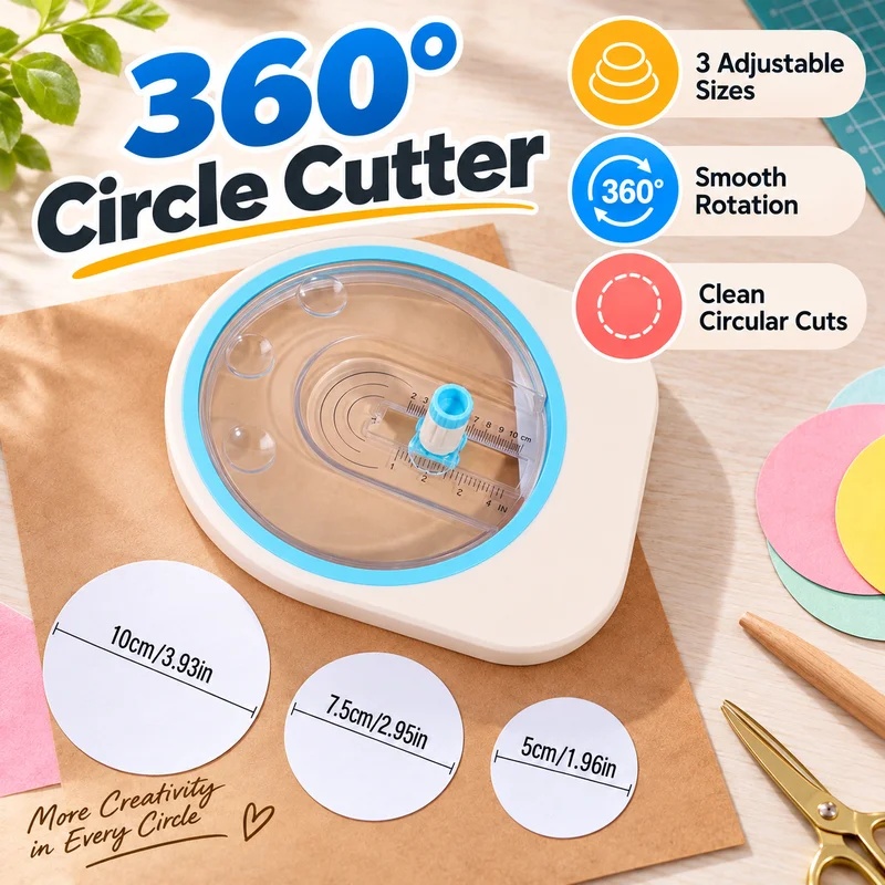 360 °   เครื่องตัดกระดาษแบบหมุ - Scrapbooking บทวิจารณ์และราคา